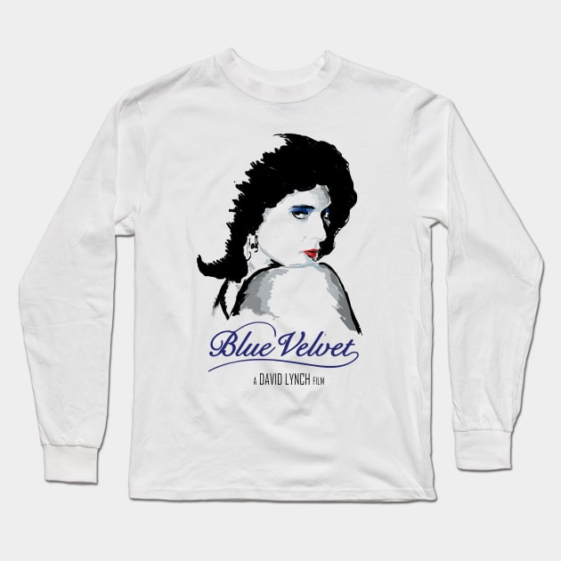 David Lynch's Ble Velvet Long Sleeve T-Shirt by burrotees